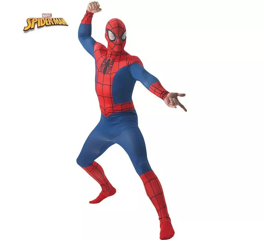 Translation missing: es.Disfraz de Spiderman con máscara deluxe para hombre