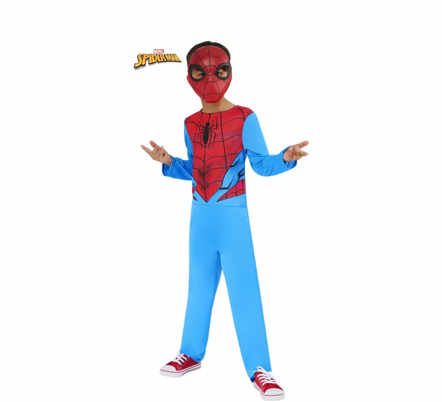 Translation missing: es.Disfraz de Spiderman con Máscara para niño