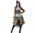 Disfraz de Steampunk con sombrero para mujer