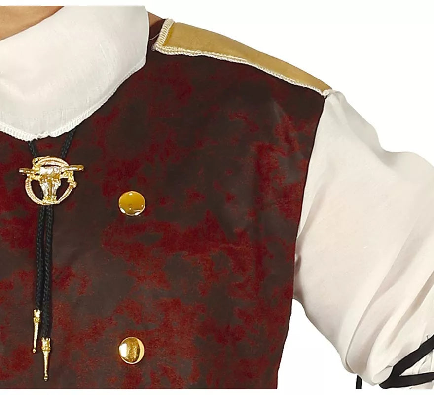 Translation missing: es.Disfraz de Steampunk Granate para hombre