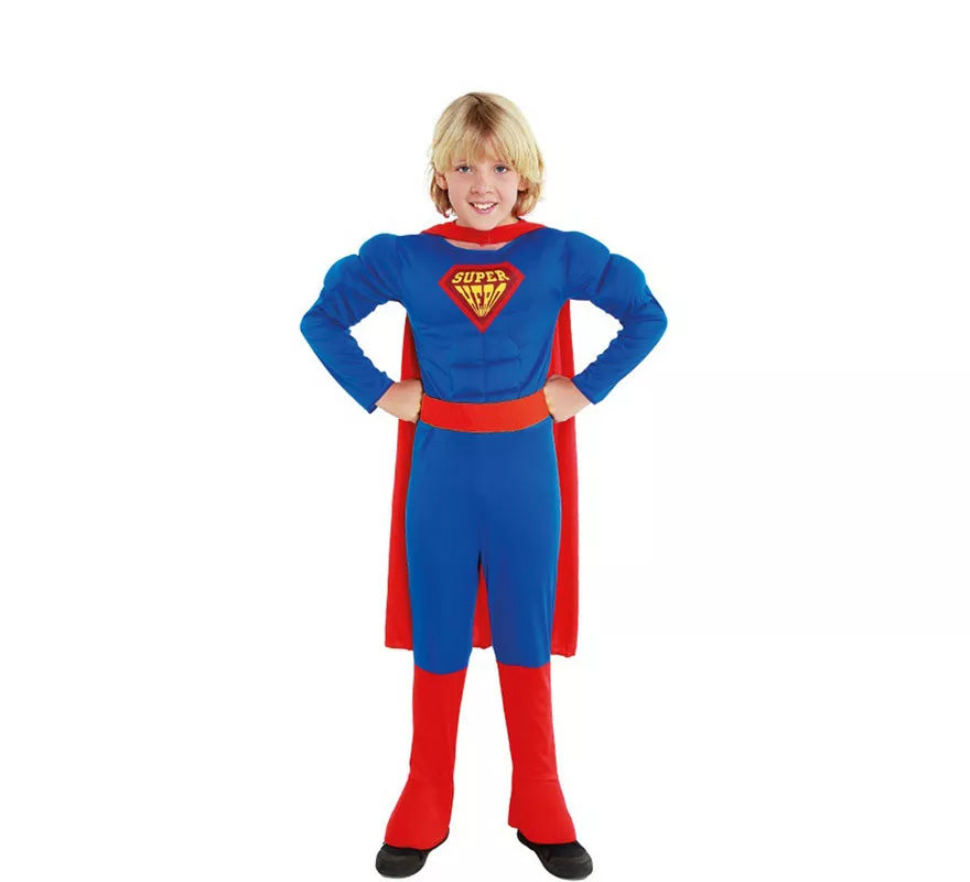 Translation missing: es.Disfraz de Super Héroe Kriptoniano para niño