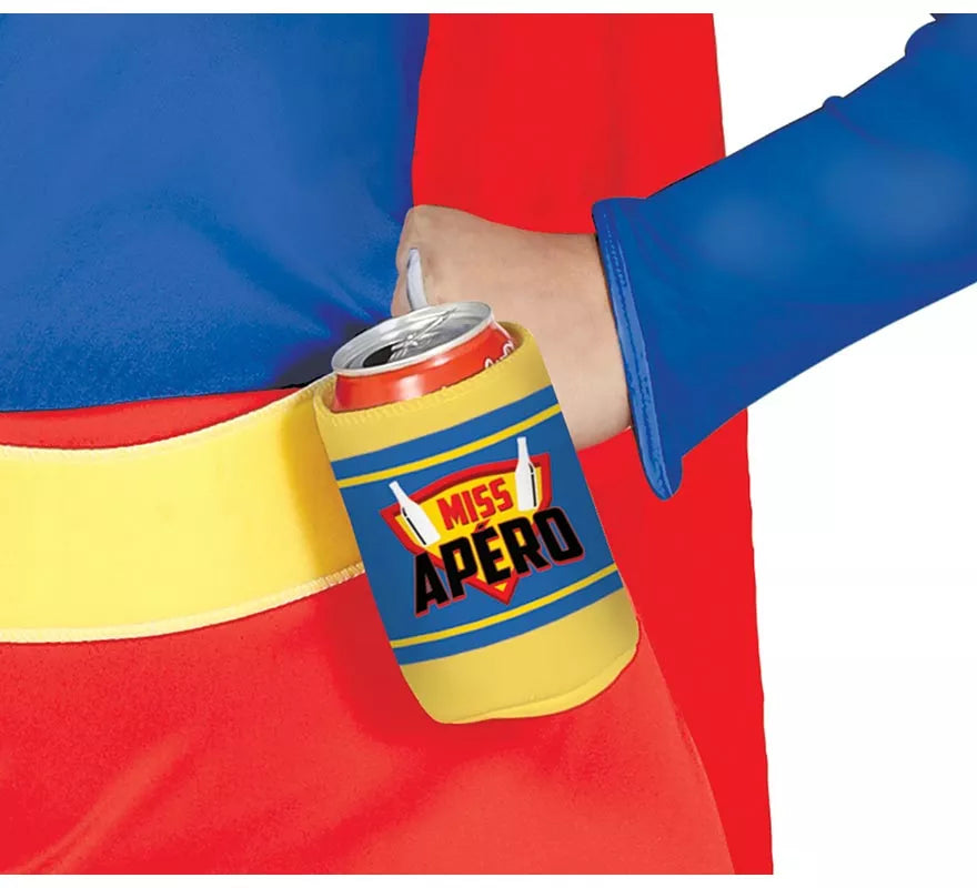 Translation missing: es.Disfraz de Super Heroína con bebidas para mujer