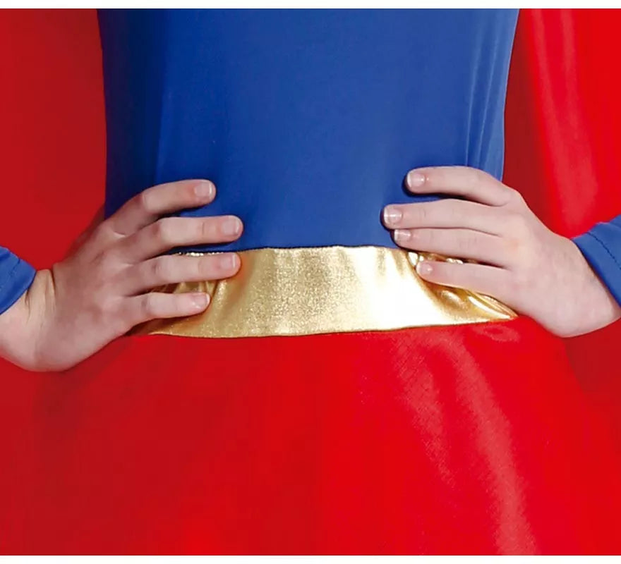 Disfraz de Super Heroína Criptoniana para adolescente