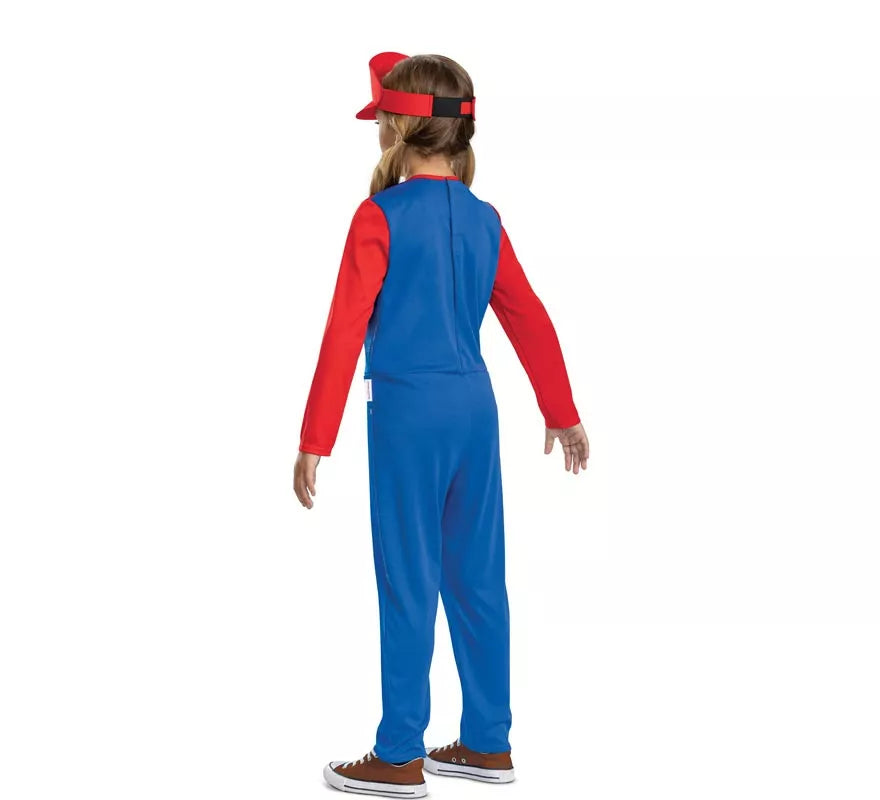 Translation missing: es.Disfraz de Super Mario con gorro para niños