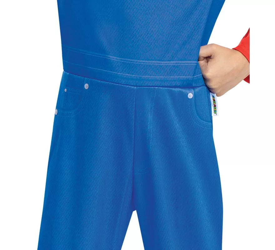 Translation missing: es.Disfraz de Super Mario con gorro para niños
