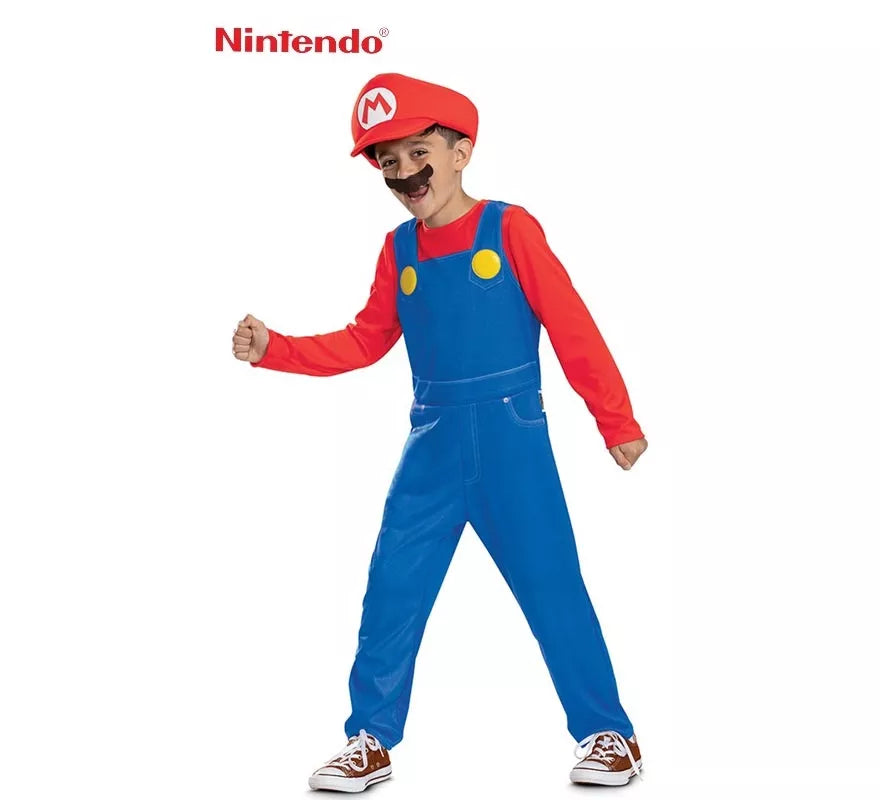 Translation missing: es.Disfraz de Super Mario de Nintendo para niños