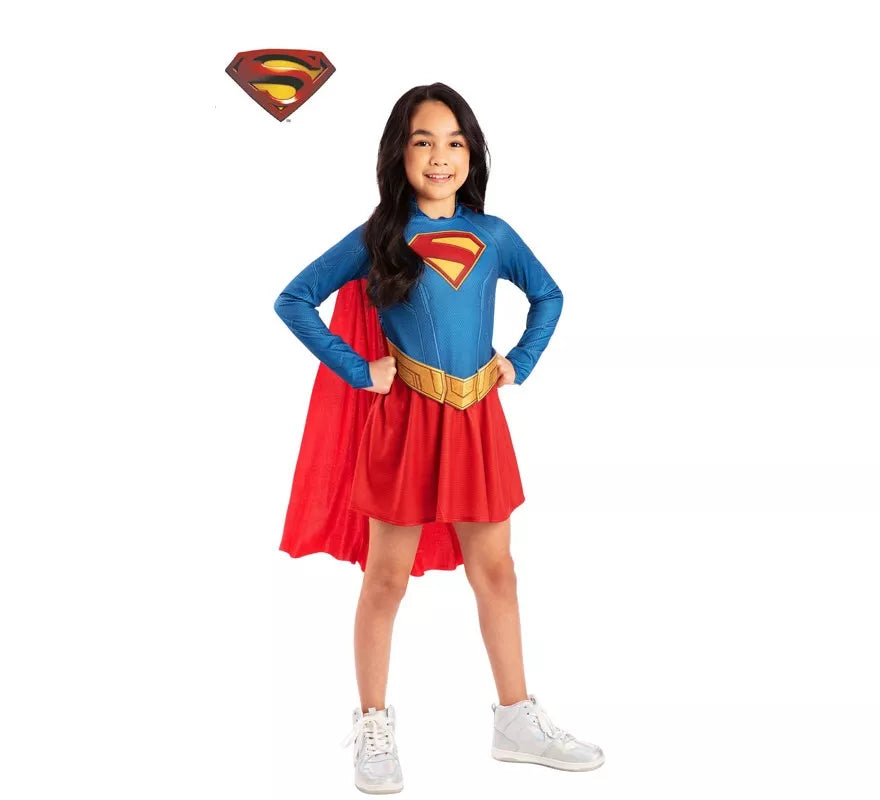 Translation missing: es.Disfraz de Supergirl Clásico para niña