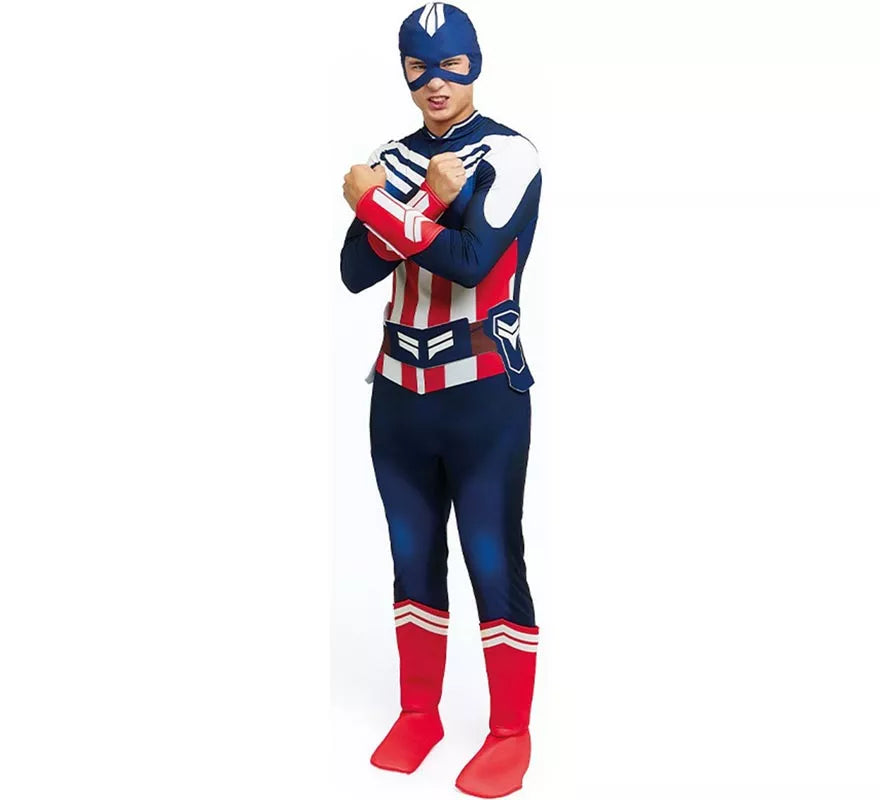 Translation missing: es.Disfraz de Superhéroe americano para hombre