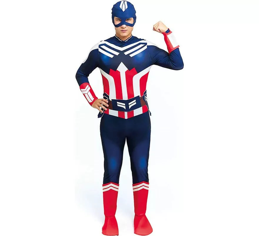 Translation missing: es.Disfraz de Superhéroe americano para hombre