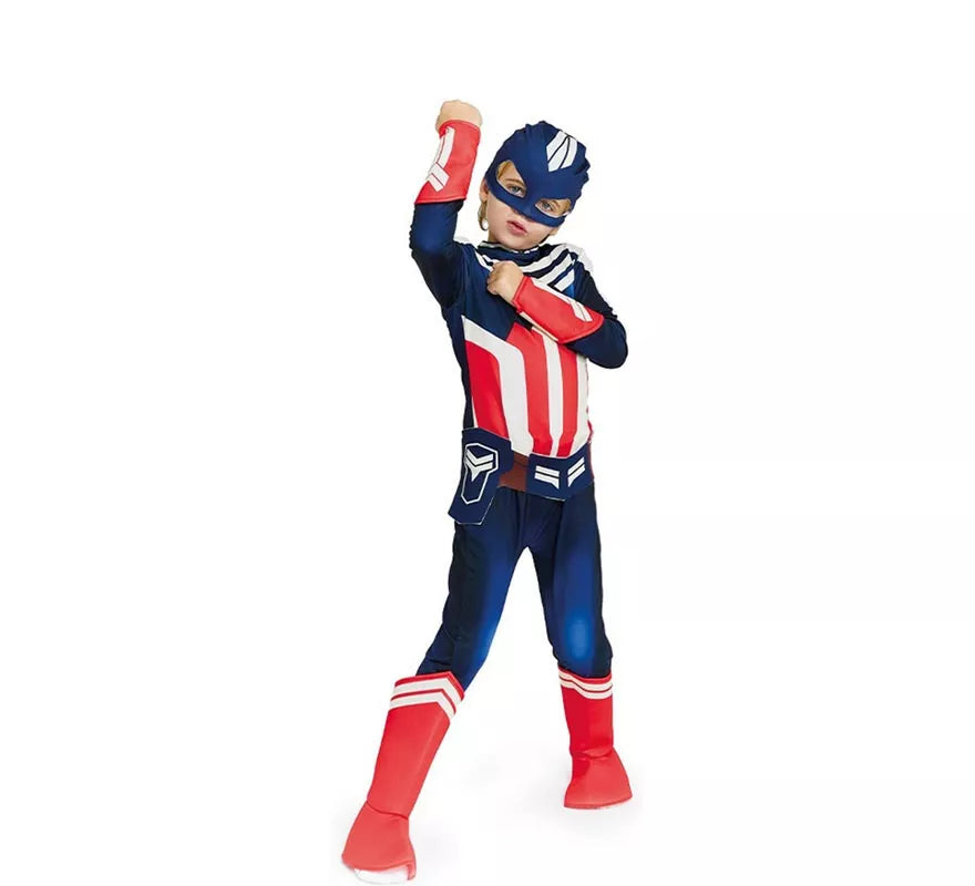 Translation missing: es.Disfraz de Superhéroe americano para niño