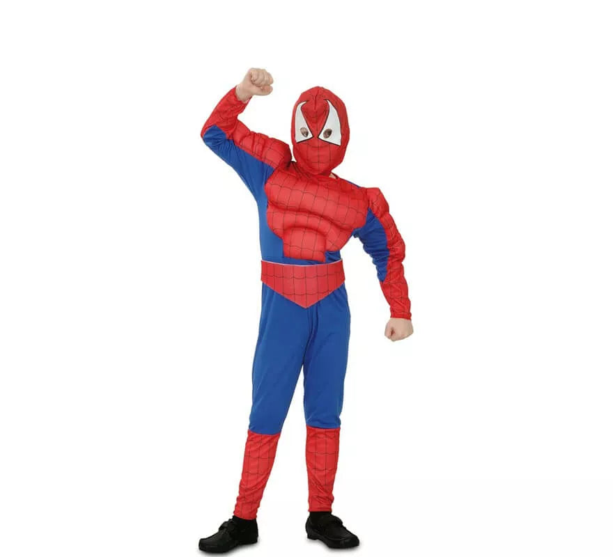 Translation missing: es.Disfraz de Superhéroe Arácnido musculoso para niño
