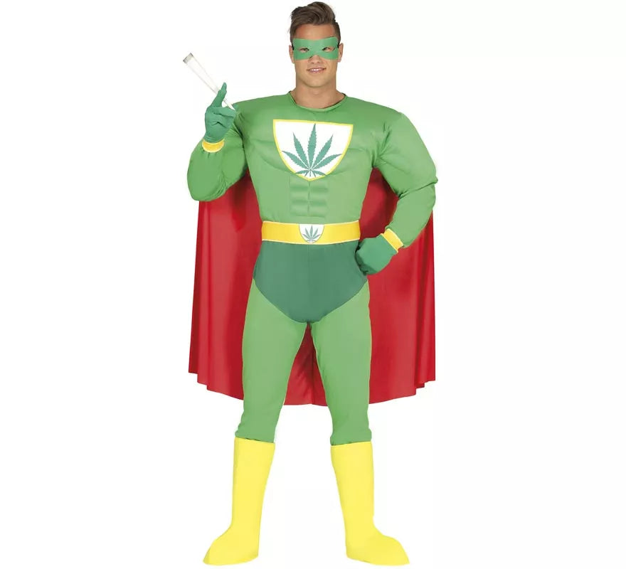 Translation missing: es.Disfraz de Superhéroe Marihuana para hombre