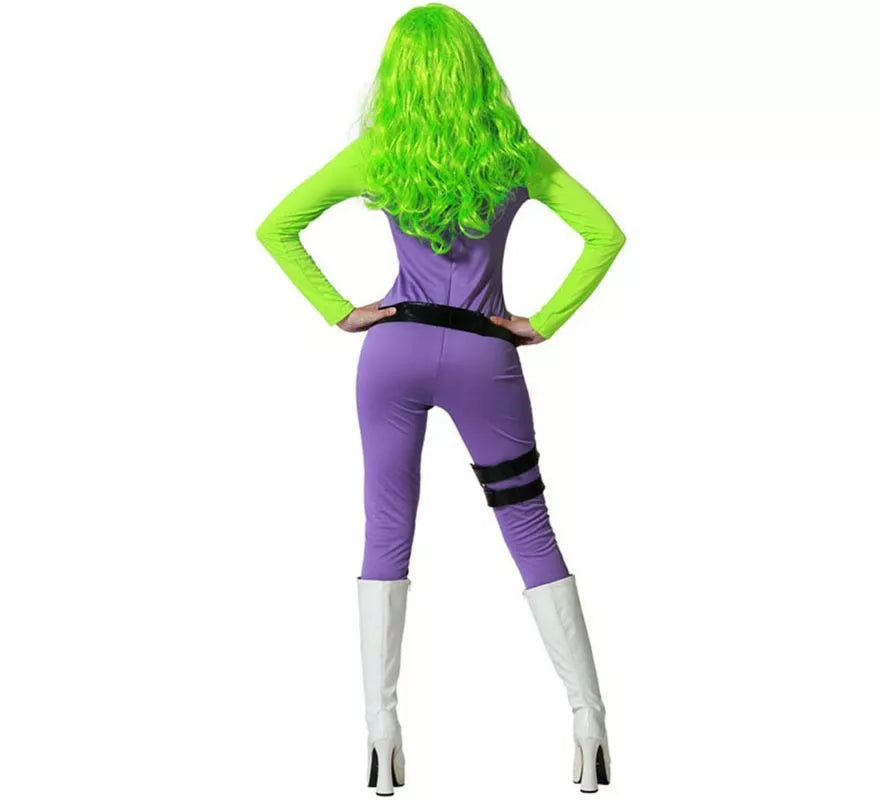 Translation missing: es.Disfraz de Superheroína verde para mujer
