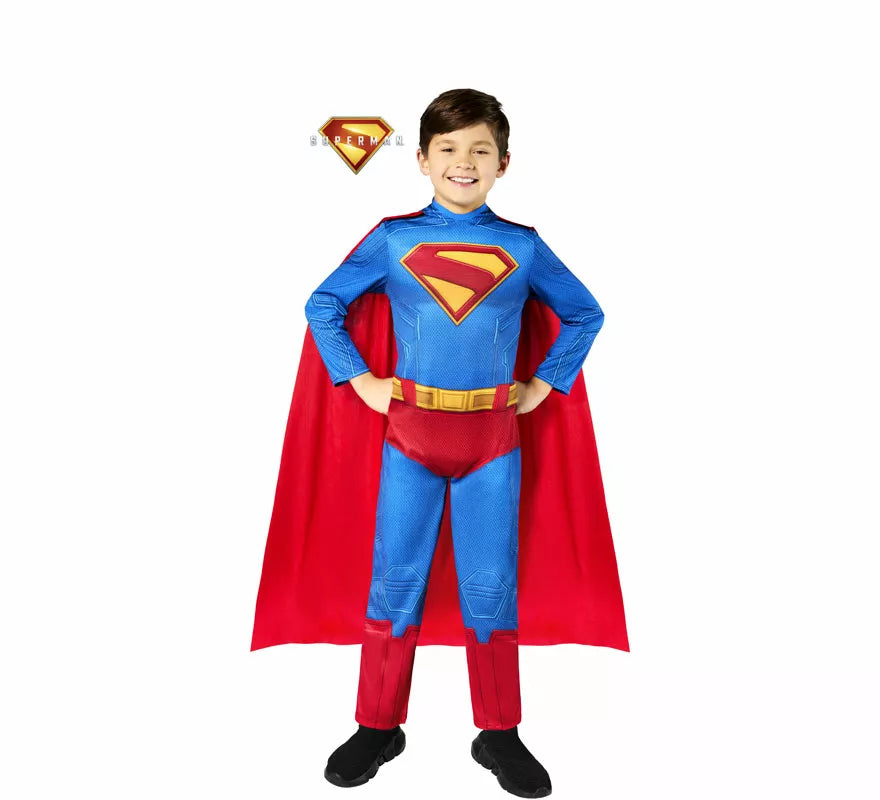 Translation missing: es.Disfraz de Superman con Capa para niño