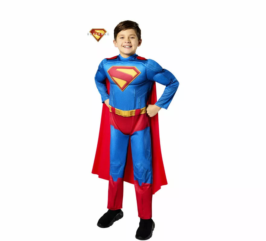 Translation missing: es.Disfraz de Superman Deluxe para niño