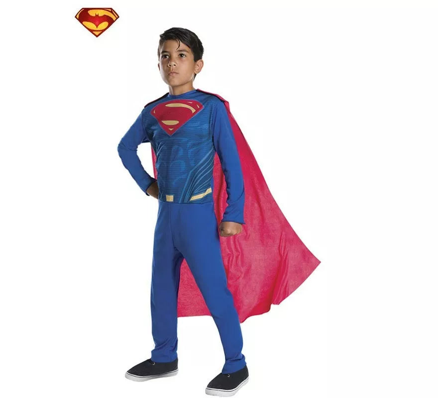 Translation missing: es.Disfraz de Superman Liga de la Justicia Opp con capa para niño