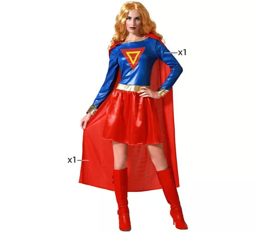 Translation missing: es.Disfraz de SuperWoman para mujer