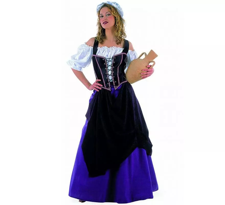 Translation missing: es.Disfraz de Tabernera Medieval para mujer