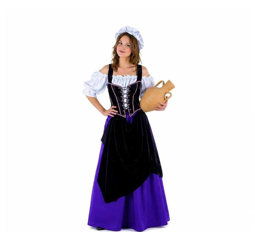 Translation missing: es.Disfraz de Tabernera Medieval para mujer