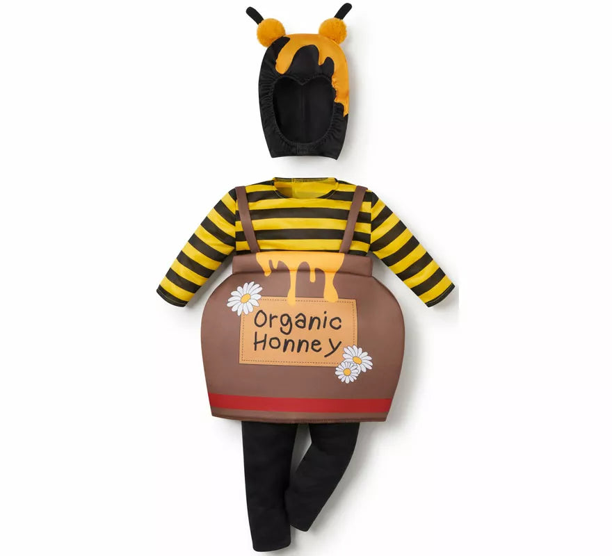 Disfraz de Tarro de Miel de Abeja para bebé