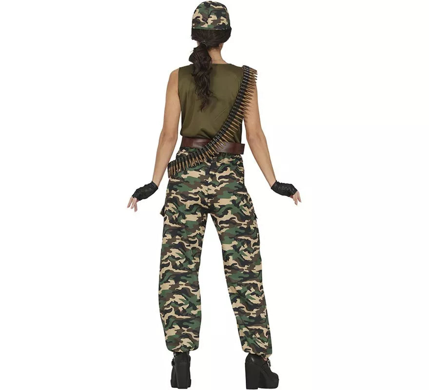 Translation missing: es.Disfraz de Teniente Soldado para mujer