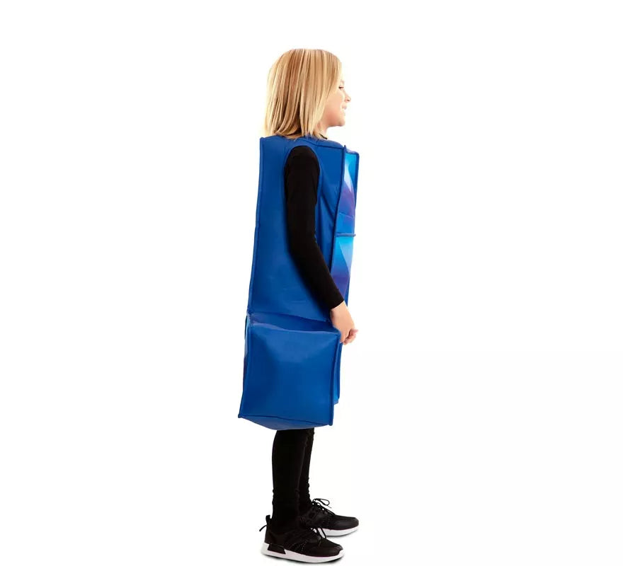 Disfraz de Tetris Azul para niños