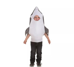 Disfraz de Tiburón Gris para niños