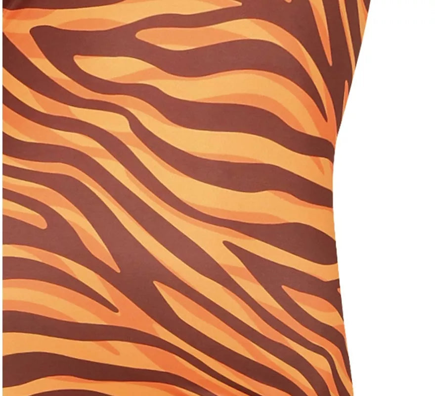 Translation missing: es.Disfraz de Tigre con diadema y cola para mujer
