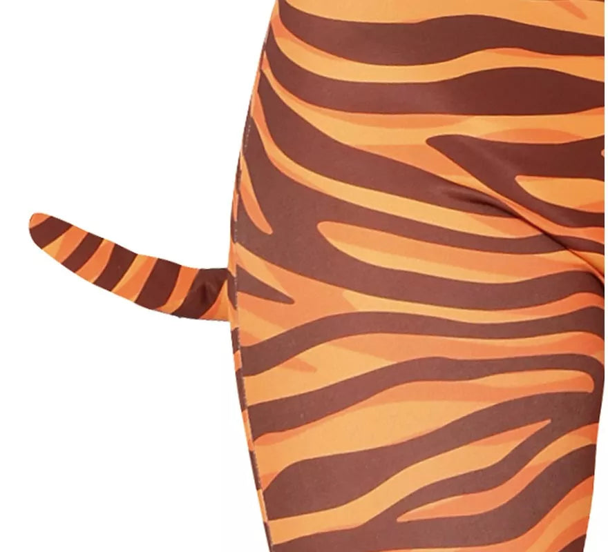 Translation missing: es.Disfraz de Tigre con diadema y cola para mujer