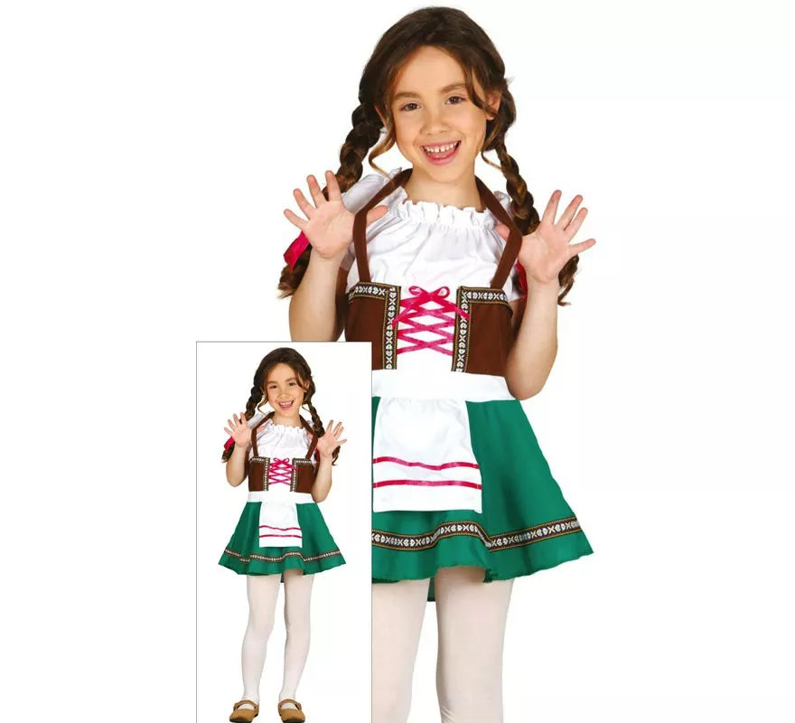 Translation missing: es.Disfraz de Tirolesa para niña