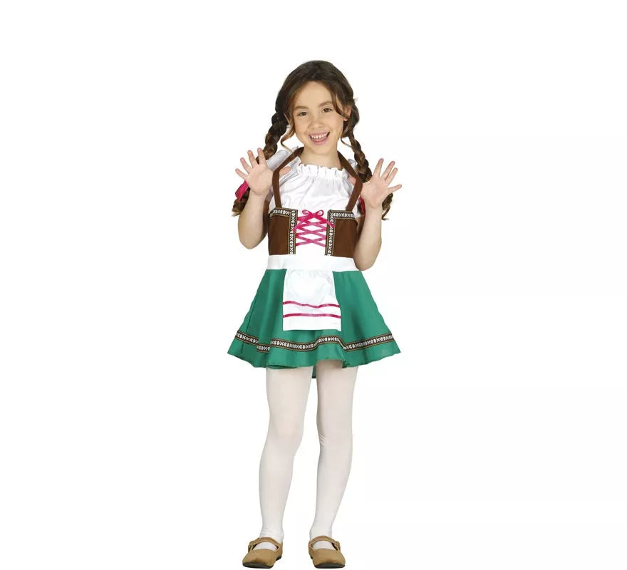 Translation missing: es.Disfraz de Tirolesa para niña