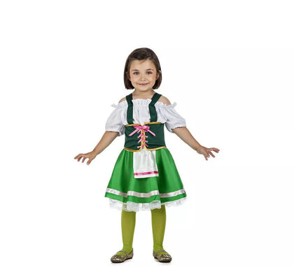 Disfraz de Tirolesa para niña