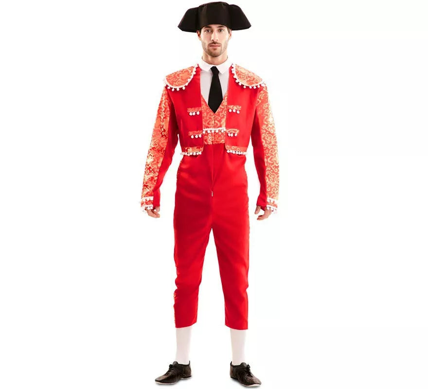 Translation missing: es.Disfraz de Torero Rojo para hombre