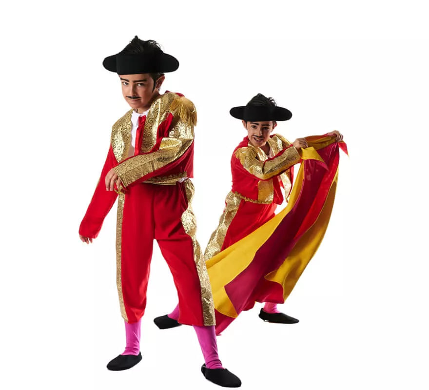 Translation missing: es.Disfraz de Torero Rojo para niño