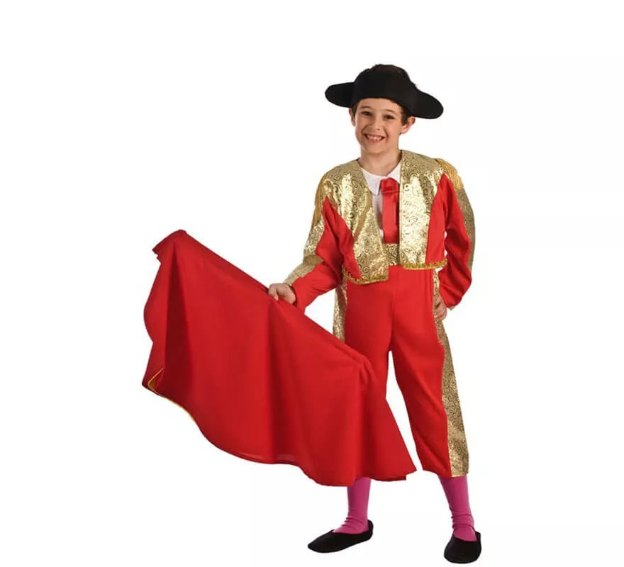 Translation missing: es.Disfraz de Torero Rojo para niño