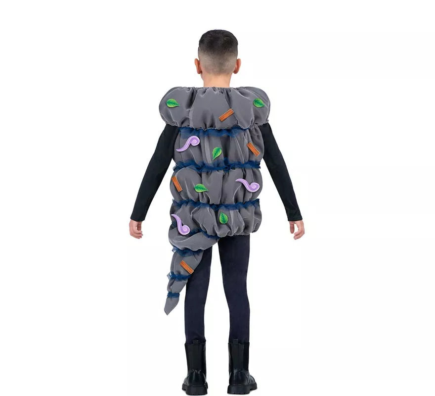 Translation missing: es.Disfraz de Tornado gris con accesorios para niños