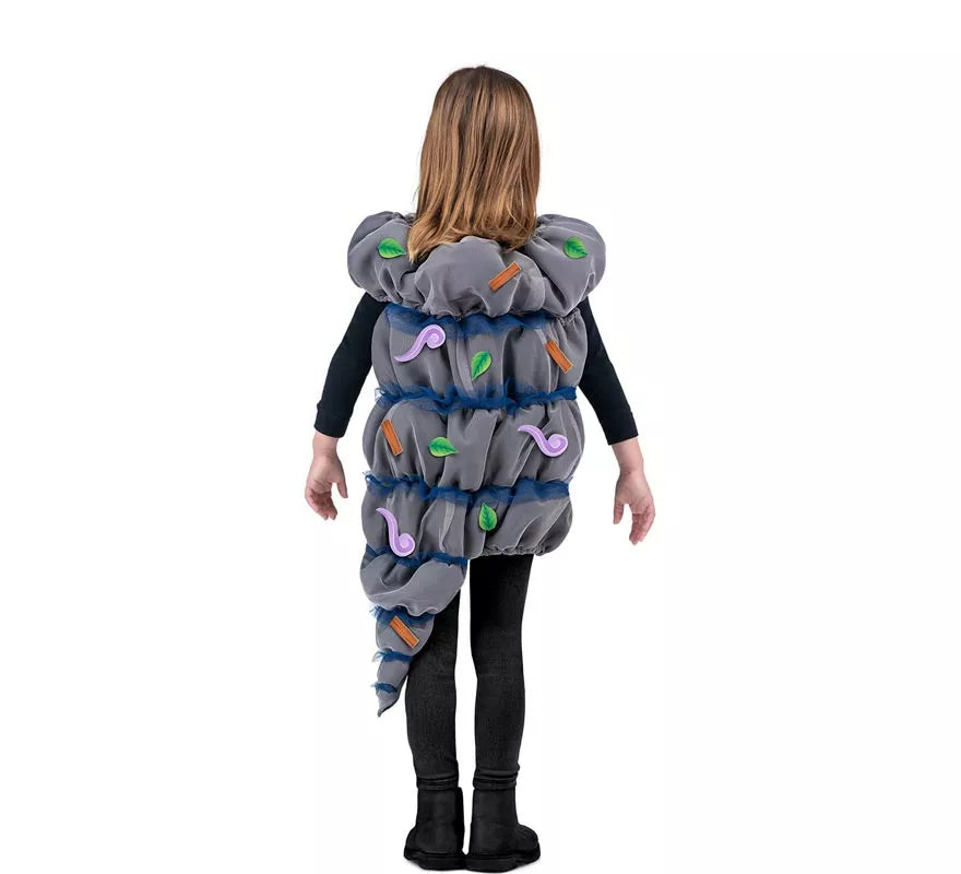 Translation missing: es.Disfraz de Tornado gris con accesorios para niños