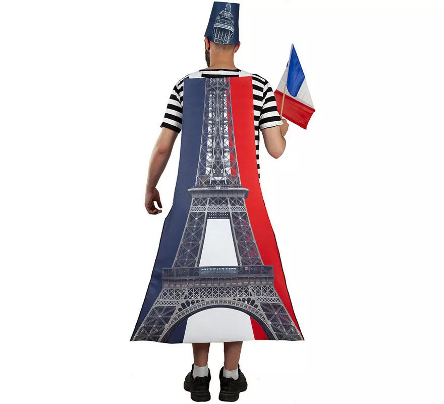 Translation missing: es.Disfraz de Torre Eiffel de París para adultos