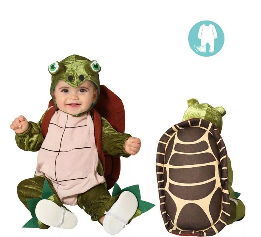 Translation missing: es.Disfraz de Tortuga con Caparazón para bebé