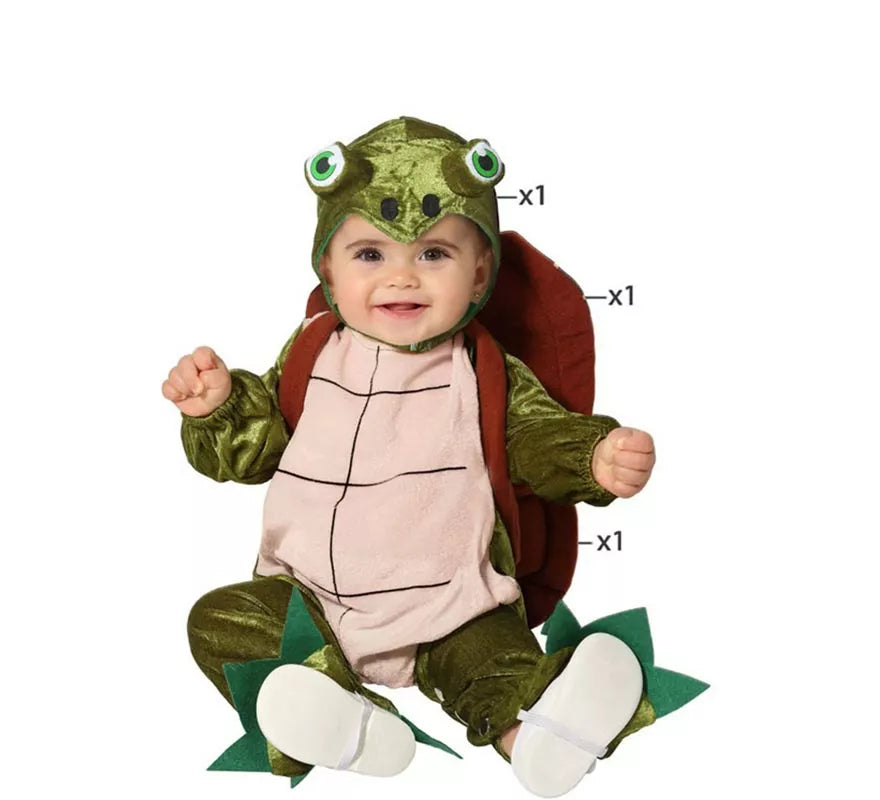 Translation missing: es.Disfraz de Tortuga con Caparazón para bebé