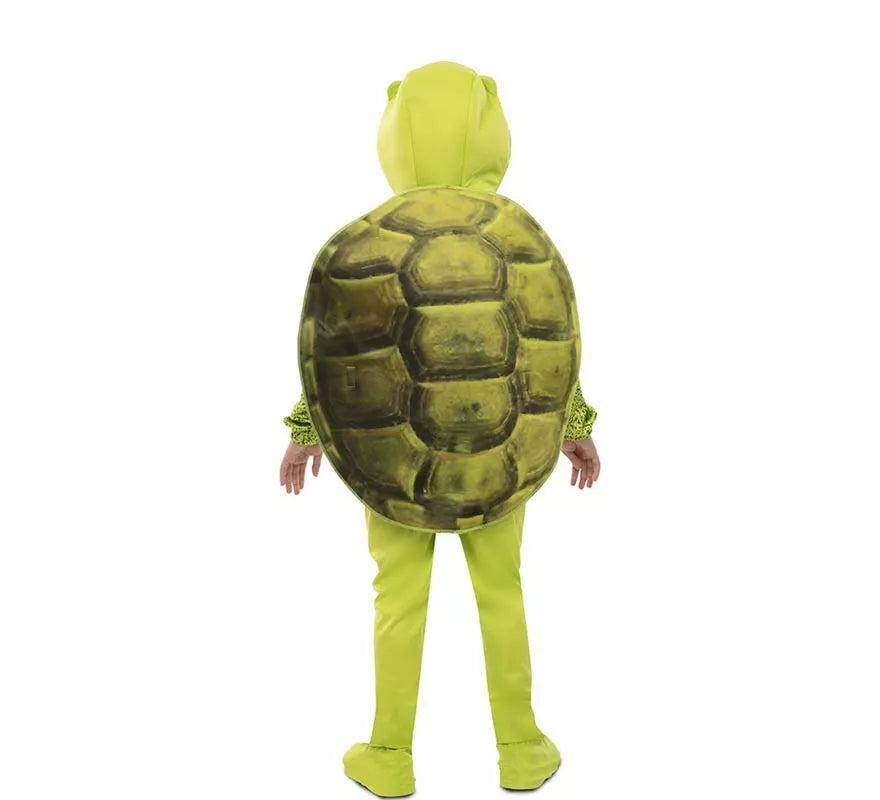 Translation missing: es.Disfraz de Tortuga verde con caparazón para niños