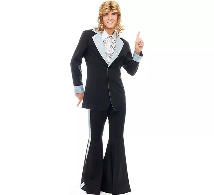 Disfraz de Traje acampanado Disco Años 70 para hombre