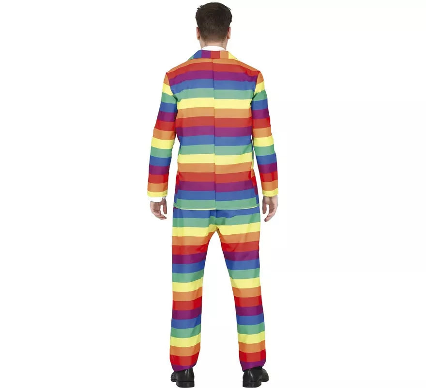 Translation missing: es.Disfraz de Traje de Arcoíris para Hombre
