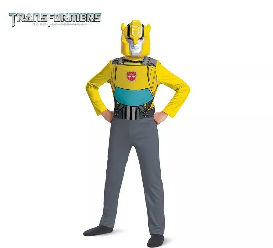 Translation missing: es.Disfraz de Transformers Bumblebee Básico para niño