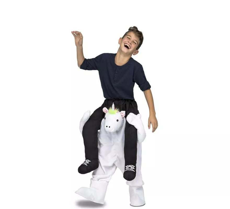 Translation missing: es.Disfraz de Unicornio a hombros para niños