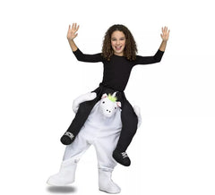 Disfraz de Unicornio a hombros para niños