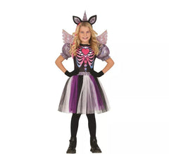 Disfraz de Unicornio Oscuro para niña