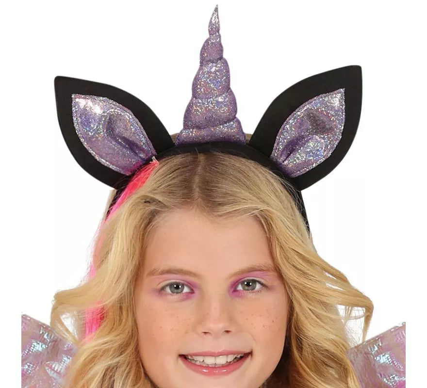 Translation missing: es.Disfraz de Unicornio Oscuro para niña