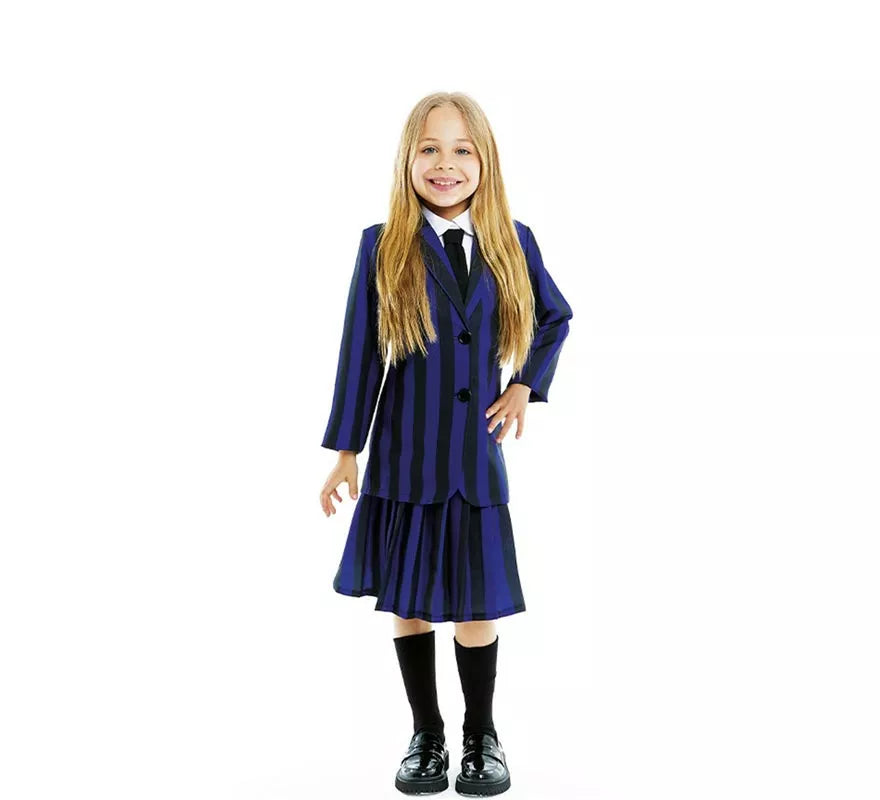 Translation missing: es.Disfraz de Uniforme de Colegio Tenebroso para niña y adolescente
