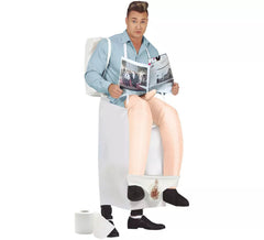 Disfraz de Usando el Water para hombre